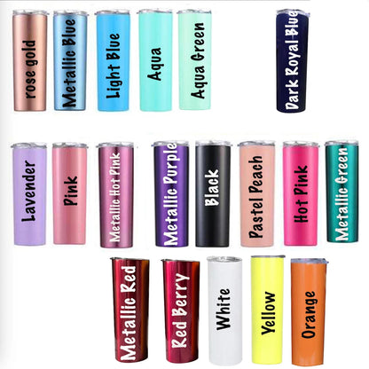 Golfer Gift Tumbler for Men 20 oz Fathers Day Tumbler Coffee Travel Cup Mug