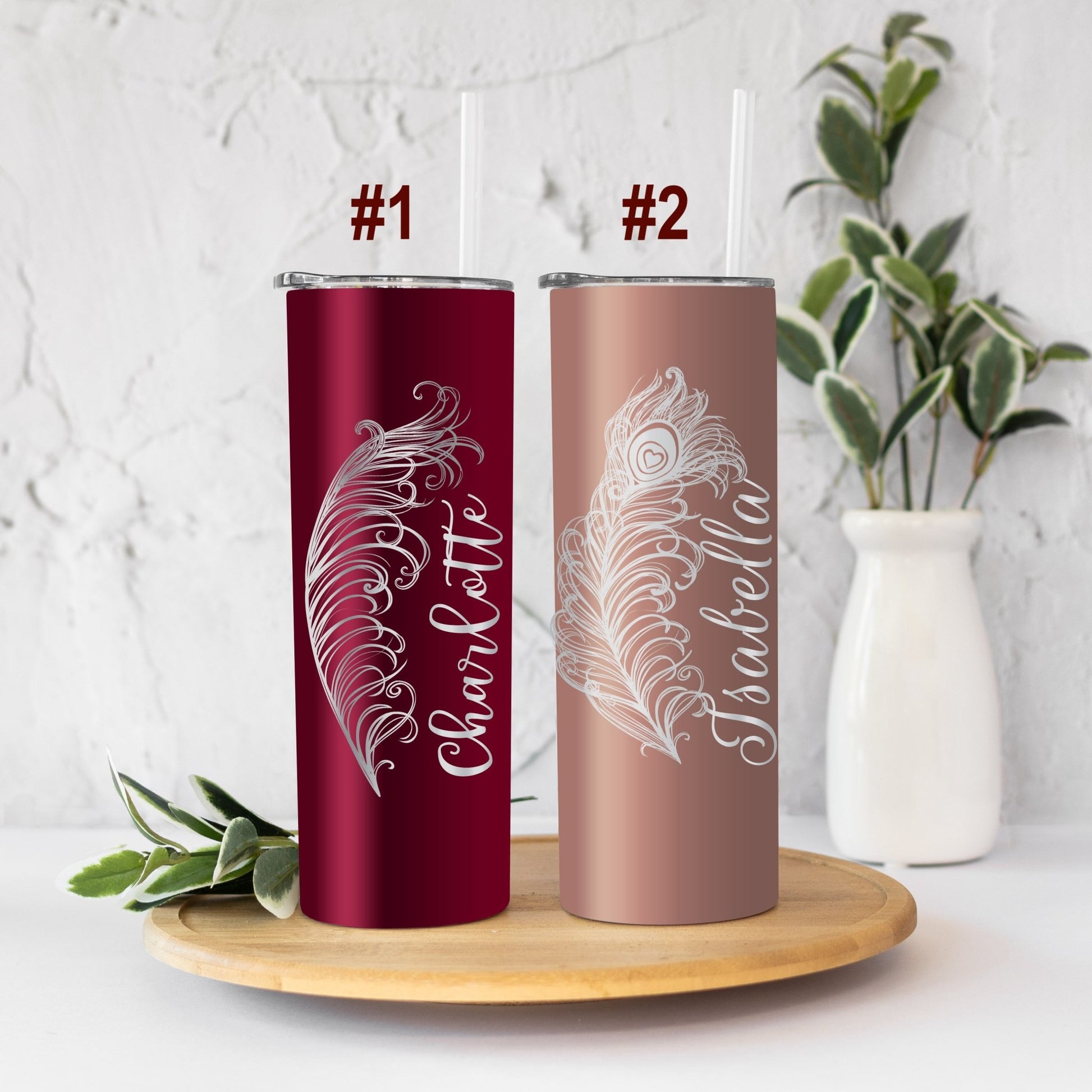 Custom Peacock Bird Tumbler Feathers Cup Gift Coffee Drinkware Mug