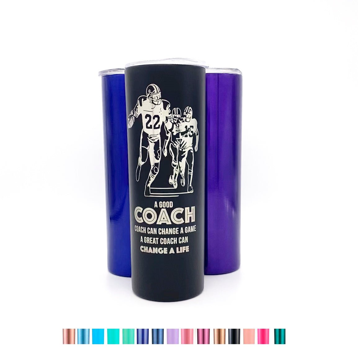 Football Coach Tumbler Gift Stainless Steel Coffee Mug