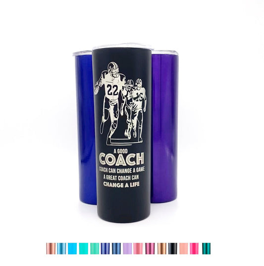 Football Coach Tumbler Gift Stainless Steel Coffee Mug