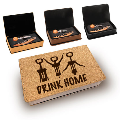 Wine Opener Tools Set Personalized Wine Lover Gift Accessories Laser Engraved