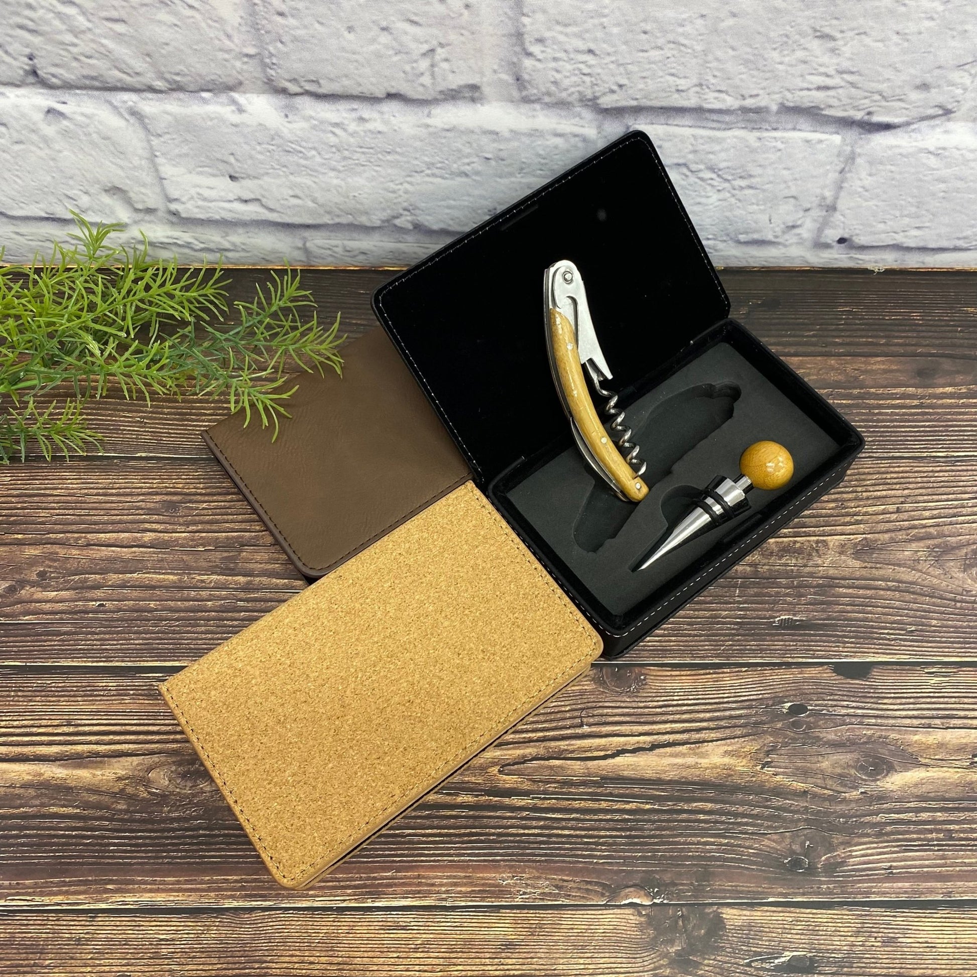 Wine Opener Tools Set Personalized Wine Lover Gift Accessories Laser Engraved